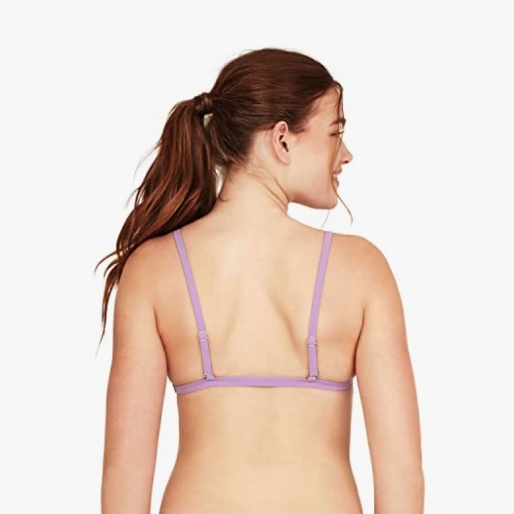 Women’s Speedo Triangle Bikini Top Adjustable Straps UPF 50+ Removable Pads XL - Picture 16 of 16